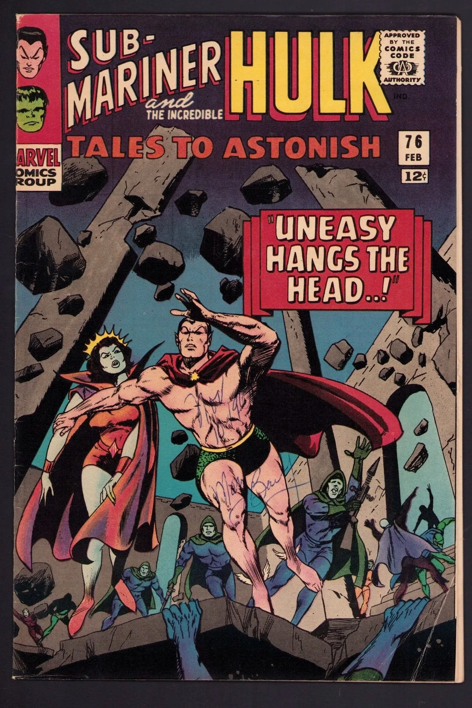 TALES TO ASTONISH #76 - VG/F, 5.0 — ROBO PICTO COMICS